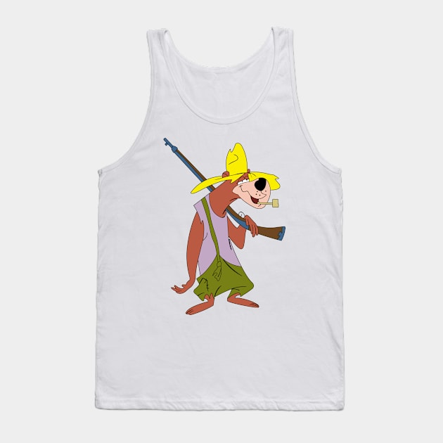 Paw - Hillbilly Bears - Hanna Barbera Tank Top by LuisP96